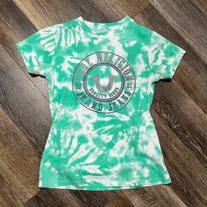 True Religion Ladies Small T-Shirt Tye Dye
